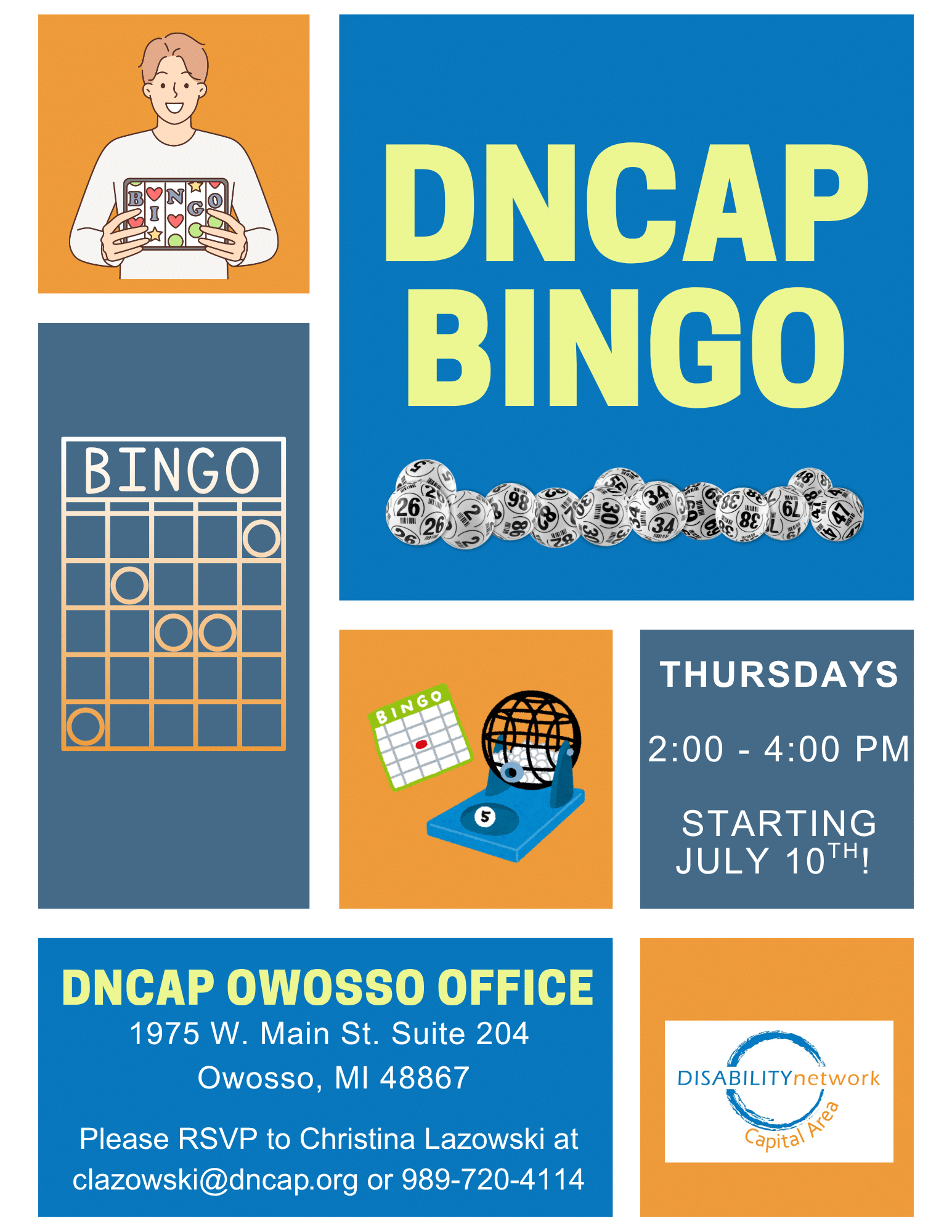 DNCAP Bingo Owosso