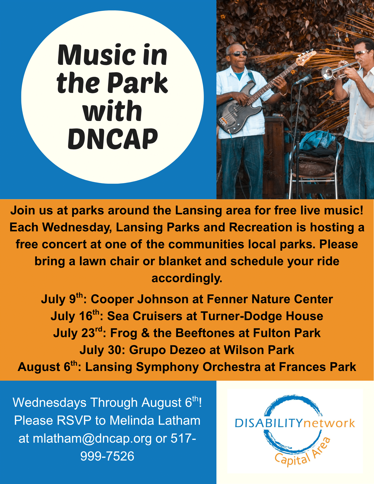 Music in the Park with DNCAP