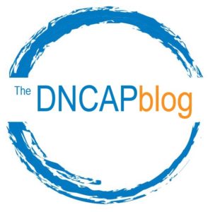 The DNCAP Blog logo: a blue circle with the words "The DNCAP blog" cutting across the middle